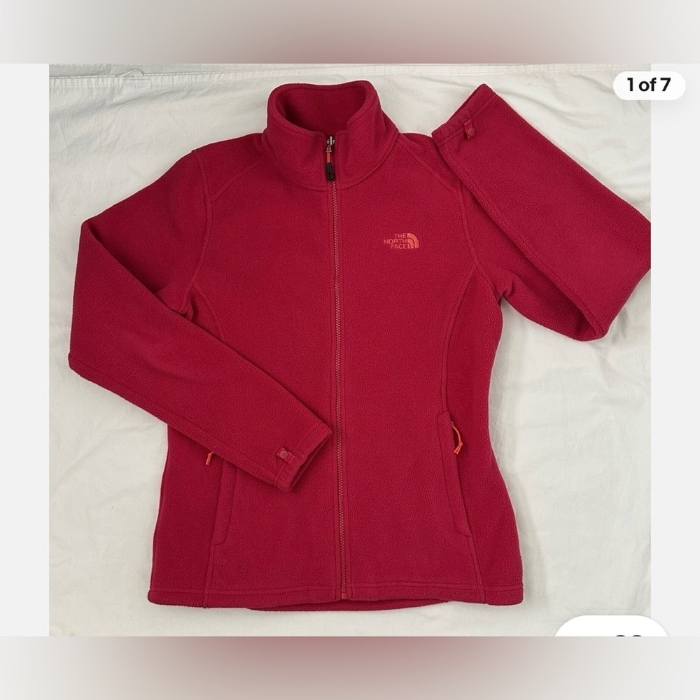 The North Face‎ Raspberry Full-Zip Jacket